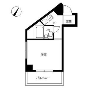 ダイナスティマンション 4階 1K 賃貸物件詳細