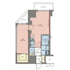 大阪府大阪市中央区農人橋３ 堺筋本町駅 1LDK マンション 賃貸物件詳細