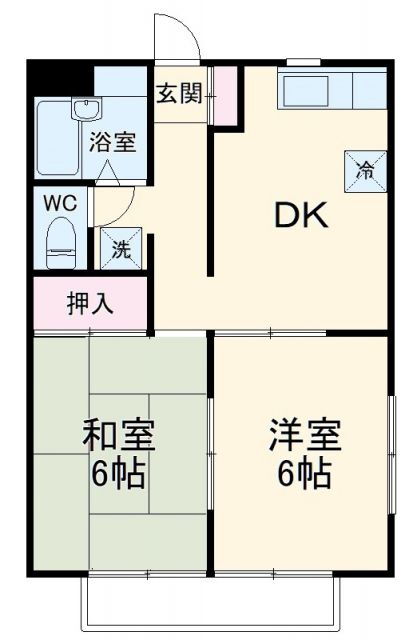 千葉県松戸市新松戸４ 新松戸駅 2DK アパート 賃貸物件詳細