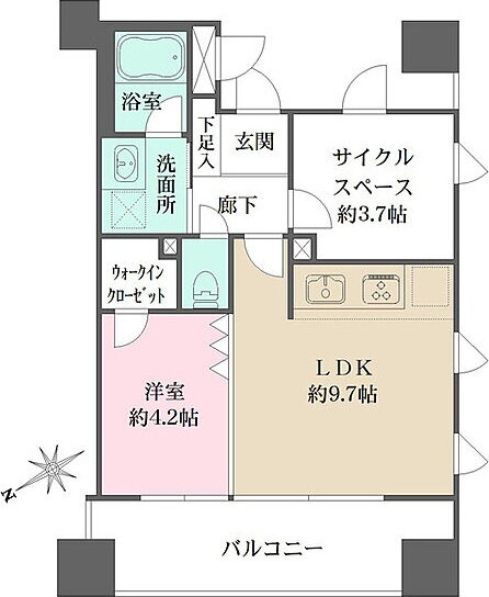 東京都台東区小島２ 新御徒町駅 1LDK マンション 賃貸物件詳細