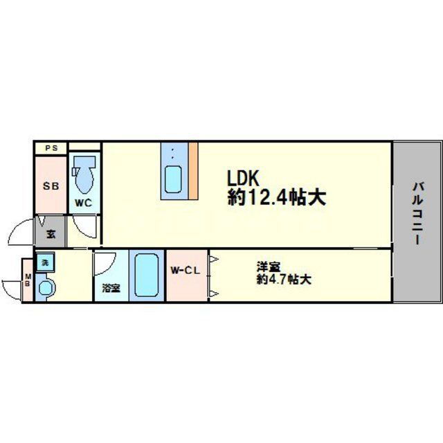 大阪府大阪市東成区中道３ 玉造駅 1LDK マンション 賃貸物件詳細