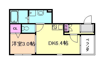 大阪府大阪市西淀川区野里２ 姫島駅 1DK アパート 賃貸物件詳細