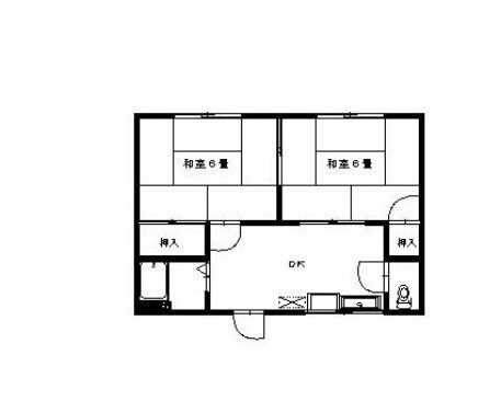 埼玉県川口市大字芝 蕨駅 2DK アパート 賃貸物件詳細