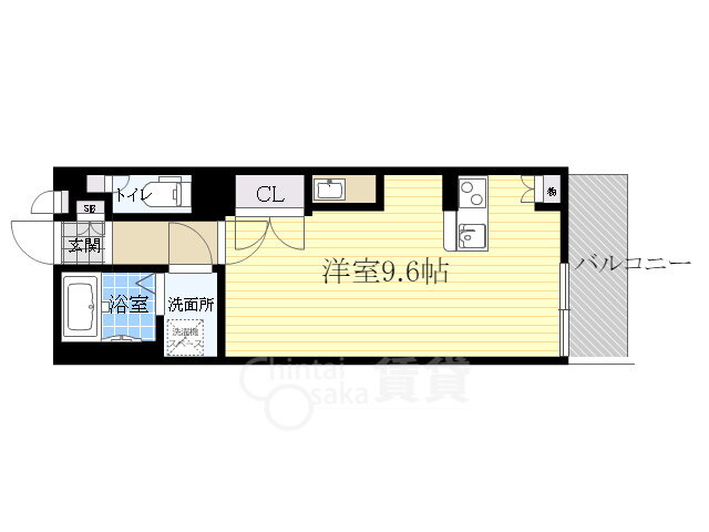 リバーサイド２ 2階 ワンルーム 賃貸物件詳細