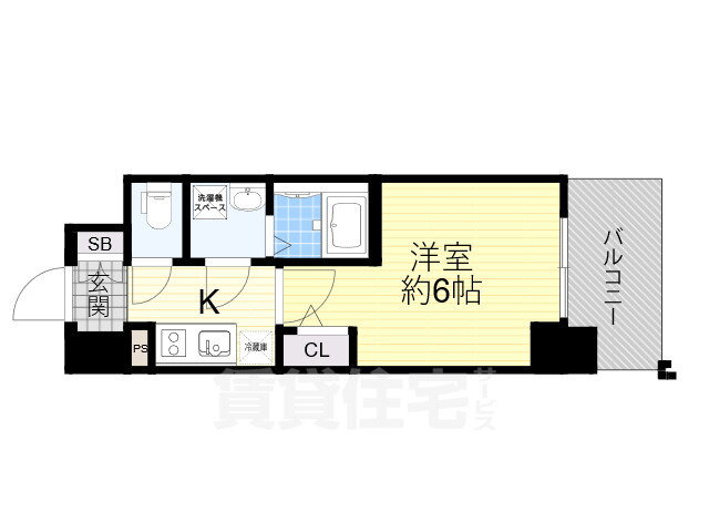 大阪府大阪市西淀川区千舟１ 御幣島駅 1K マンション 賃貸物件詳細