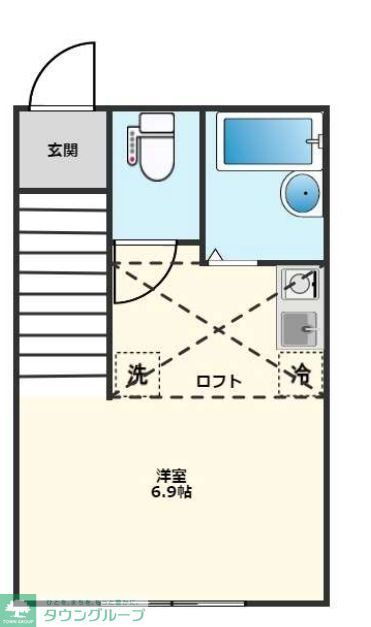 東京都目黒区碑文谷１ 西小山駅 ワンルーム アパート 賃貸物件詳細