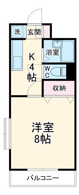静岡県浜松市中央区和地山３ 浜松駅 1K マンション 賃貸物件詳細
