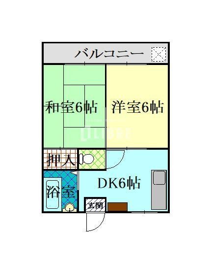 東京都福生市大字福生 福生駅 2DK アパート 賃貸物件詳細