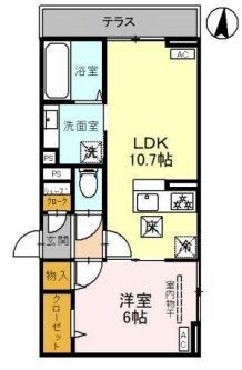 埼玉県越谷市千間台東１ せんげん台駅 1LDK アパート 賃貸物件詳細