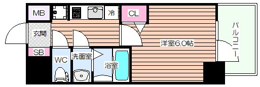 大阪府大阪市北区本庄西３ 中津駅 1K マンション 賃貸物件詳細