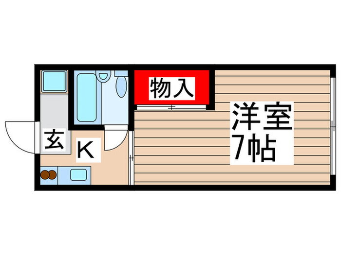 東京都立川市高松町２ 立川駅 1K アパート 賃貸物件詳細