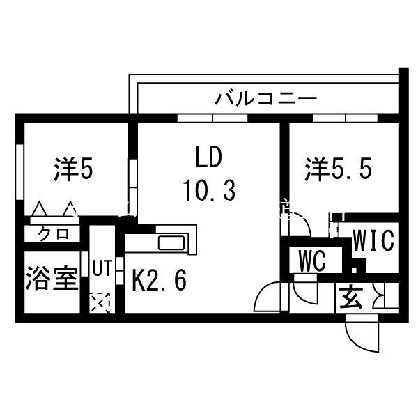 北海道札幌市東区北十八条東１ 北１８条駅 2LDK マンション 賃貸物件詳細