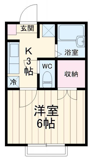 埼玉県八潮市大字垳 八潮駅 1K アパート 賃貸物件詳細