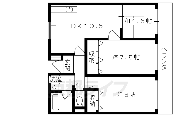 京都府京都市左京区岩倉花園町 八幡前駅 3LDK マンション 賃貸物件詳細