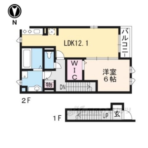 京都府南丹市園部町美園町７号 園部駅 1LDK アパート 賃貸物件詳細