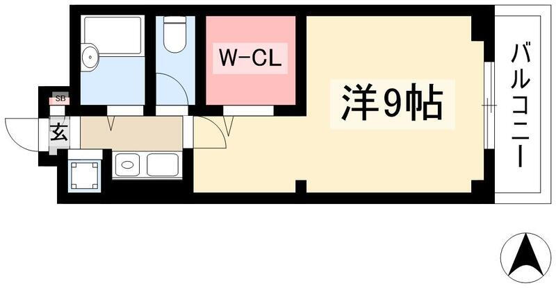 トゥアベルティ 3階 1K 賃貸物件詳細