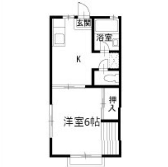 神奈川県川崎市高津区諏訪１ 二子新地駅 1K アパート 賃貸物件詳細