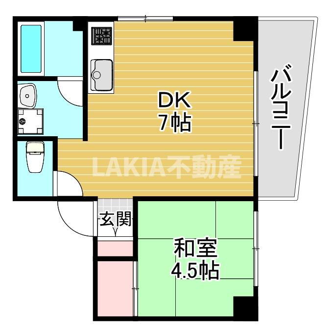 大阪府大阪市福島区鷺洲２ 福島駅 1DK マンション 賃貸物件詳細