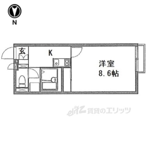 奈良県奈良市芝辻町２ 新大宮駅 1K アパート 賃貸物件詳細