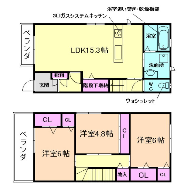 大阪府池田市渋谷３ 池田駅 3LDK 一戸建て 賃貸物件詳細