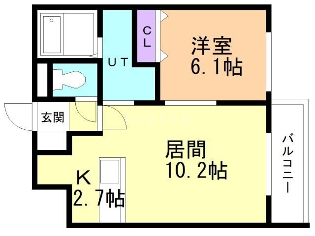 北海道札幌市西区山の手七条７ 発寒南駅 1LDK マンション 賃貸物件詳細