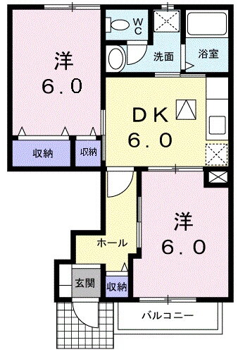 島根県出雲市小山町 高浜駅 2DK アパート 賃貸物件詳細