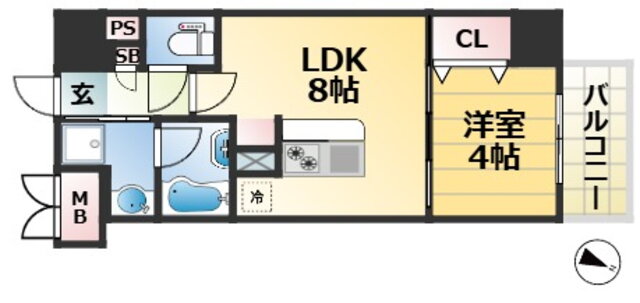 兵庫県神戸市兵庫区下沢通２ 湊川公園駅 1LDK マンション 賃貸物件詳細
