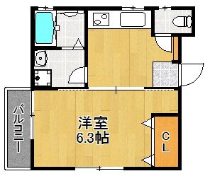 神奈川県川崎市中原区井田１ 元住吉駅 1DK アパート 賃貸物件詳細