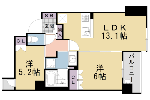 ライオンズ御所南ロイヤルグレイド 1階 2LDK 賃貸物件詳細