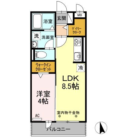三重県四日市市曙町 新正駅 1LDK アパート 賃貸物件詳細
