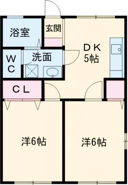 さくらハイツ 1階 2DK 賃貸物件詳細