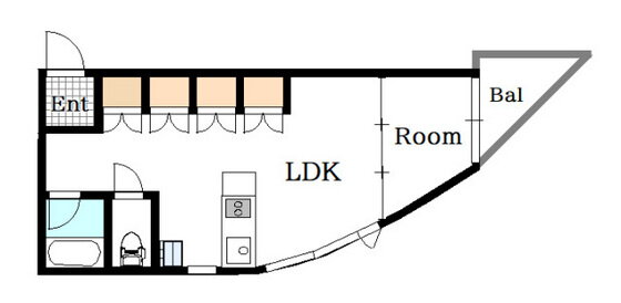 広島県広島市西区観音本町１ 舟入本町駅 1LDK マンション 賃貸物件詳細