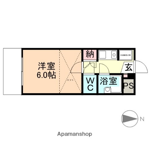 富山県富山市大泉町１ 広貫堂前駅 1K アパート 賃貸物件詳細