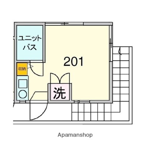 神奈川県横浜市神奈川区栗田谷 反町駅 ワンルーム アパート 賃貸物件詳細