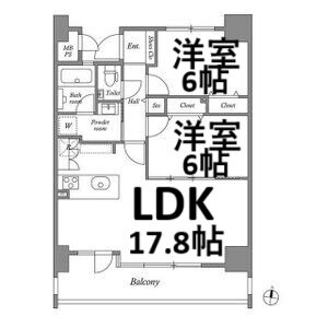 愛知県名古屋市千種区茶屋坂通２ 茶屋ヶ坂駅 2LDK マンション 賃貸物件詳細