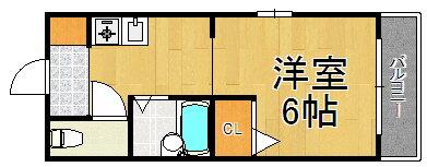兵庫県尼崎市長洲中通３ 杭瀬駅 1K アパート 賃貸物件詳細