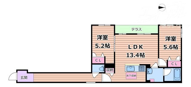 大阪府茨木市春日２ 茨木駅 2LDK マンション 賃貸物件詳細