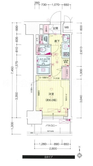 大阪府大阪市中央区常盤町２ 谷町四丁目駅 1K マンション 賃貸物件詳細