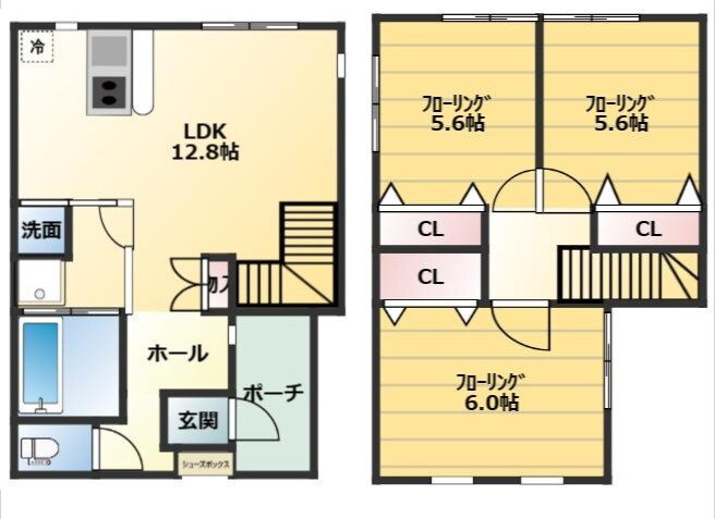 フルーメン鹿又 3LDK 賃貸物件詳細