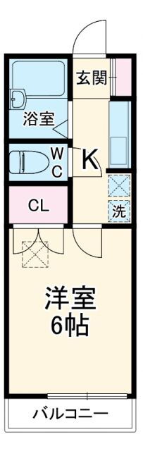 神奈川県横浜市港北区菊名４ 菊名駅 1K アパート 賃貸物件詳細