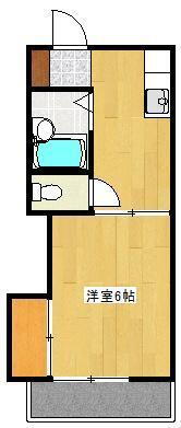 熊本県熊本市中央区黒髪５ 1K マンション 賃貸物件詳細