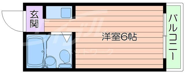 ラ・フォーレ千里 2階 ワンルーム 賃貸物件詳細