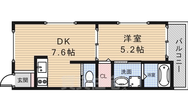 大阪府箕面市瀬川５ 石橋阪大前駅 1DK アパート 賃貸物件詳細