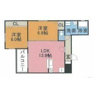 ＳＴクラシカル 4階 2LDK 賃貸物件詳細