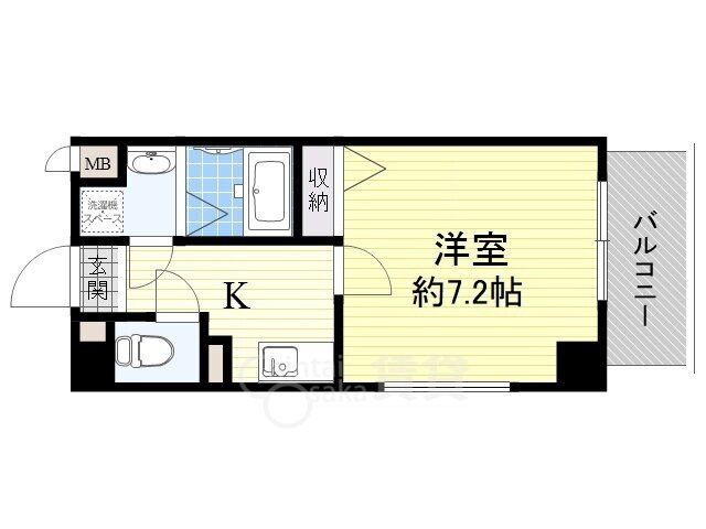 大阪府吹田市豊津町 江坂駅 1K マンション 賃貸物件詳細