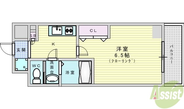 大阪府大阪市東淀川区西淡路１ 東淀川駅 1K マンション 賃貸物件詳細