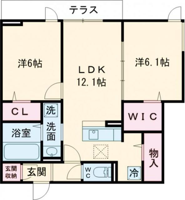 東京都江戸川区北小岩３ 江戸川駅 2LDK アパート 賃貸物件詳細