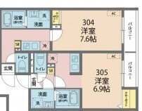 神奈川県厚木市幸町 本厚木駅 1K アパート 賃貸物件詳細