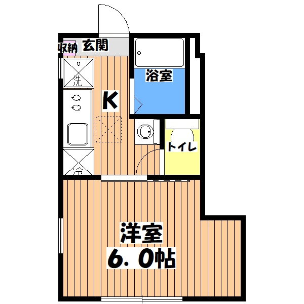 東京都八王子市中野上町３ 八王子駅 1K アパート 賃貸物件詳細