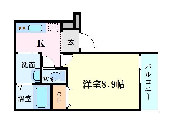 大阪府吹田市日の出町 吹田駅 1K アパート 賃貸物件詳細